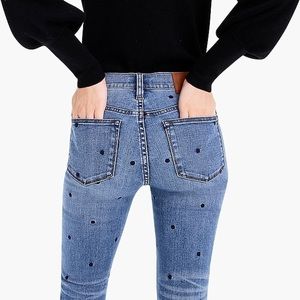 J. Crew high-rise toothpick jeans